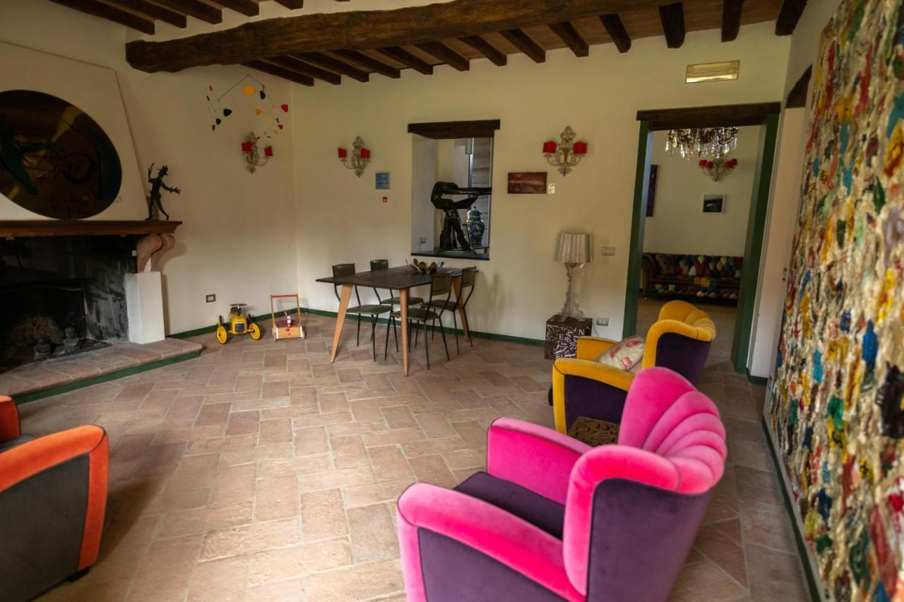 Locanda Del Re Guerriero San Pietro in Cerro Bagian luar foto